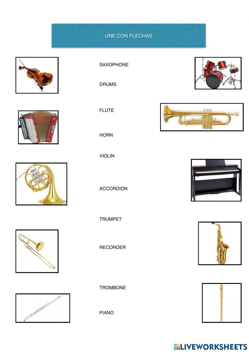 Instrumentos musicales
