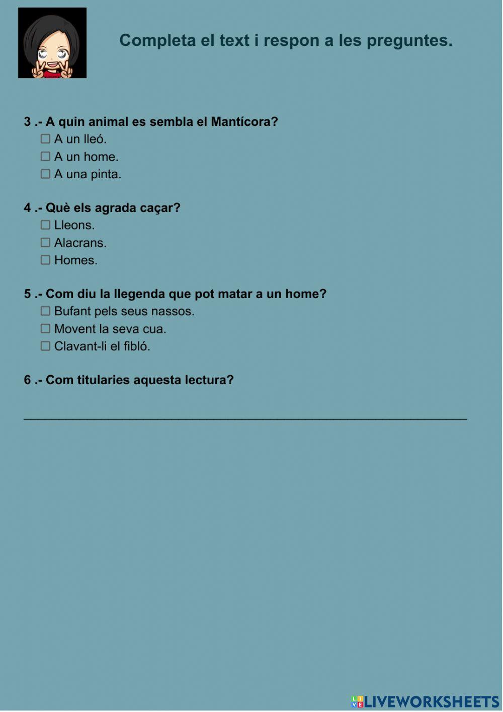 Comprensió lectora 09