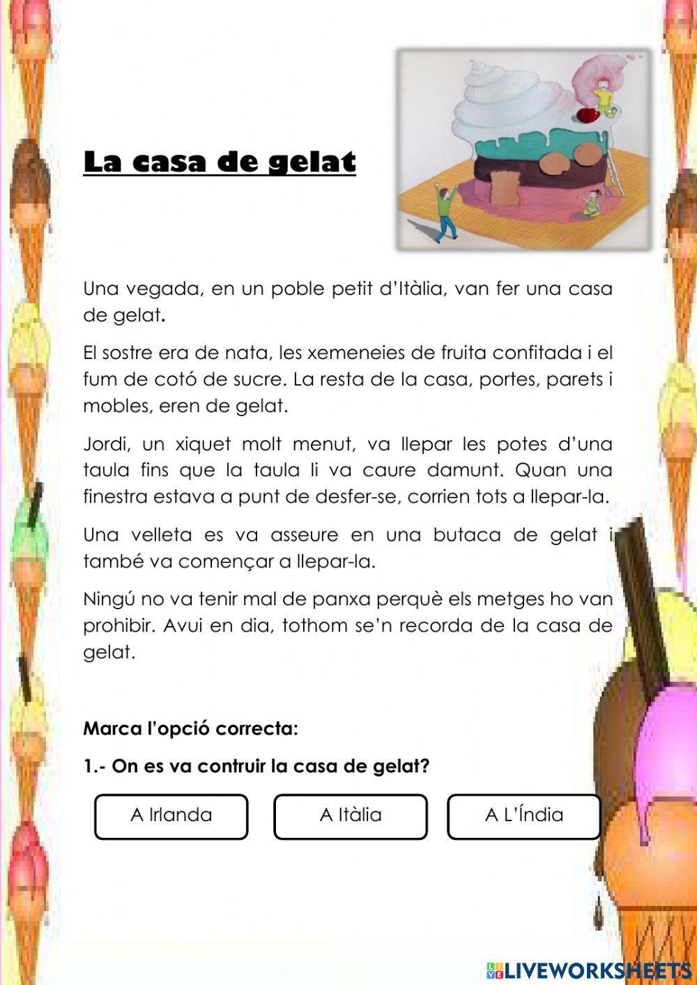 La casa de gelat