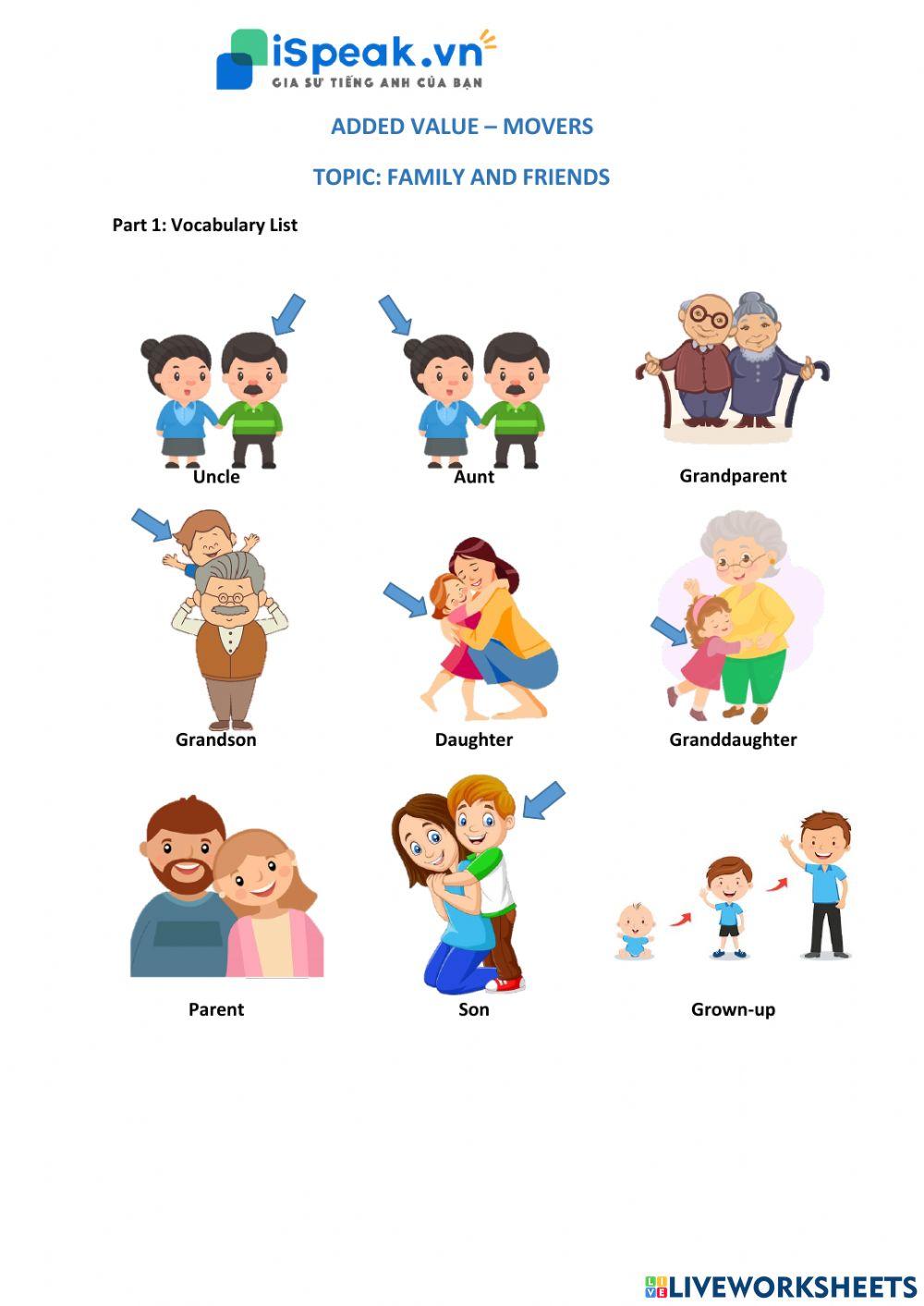 ADDED VALUE MOVERS - family and friends