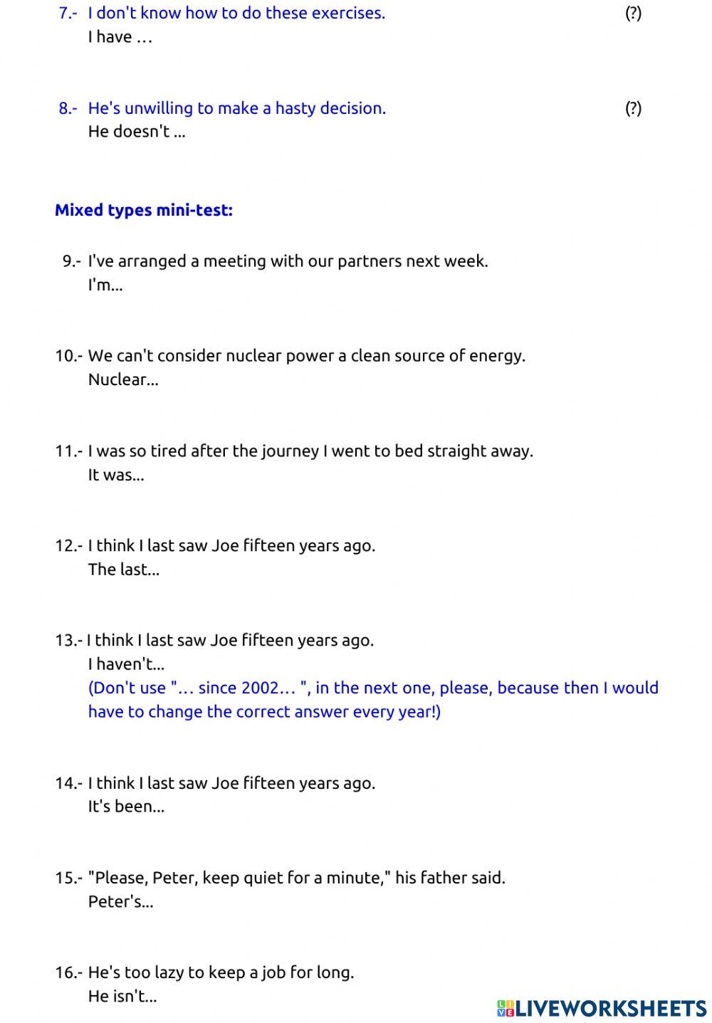 Rephrasing tutorial 4