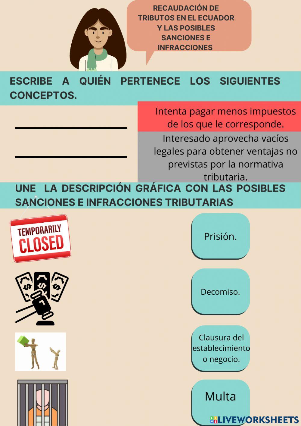 La política económica y la recaudación en el ecuador en el siglo XXI y las posibles sanciones e infracciones.