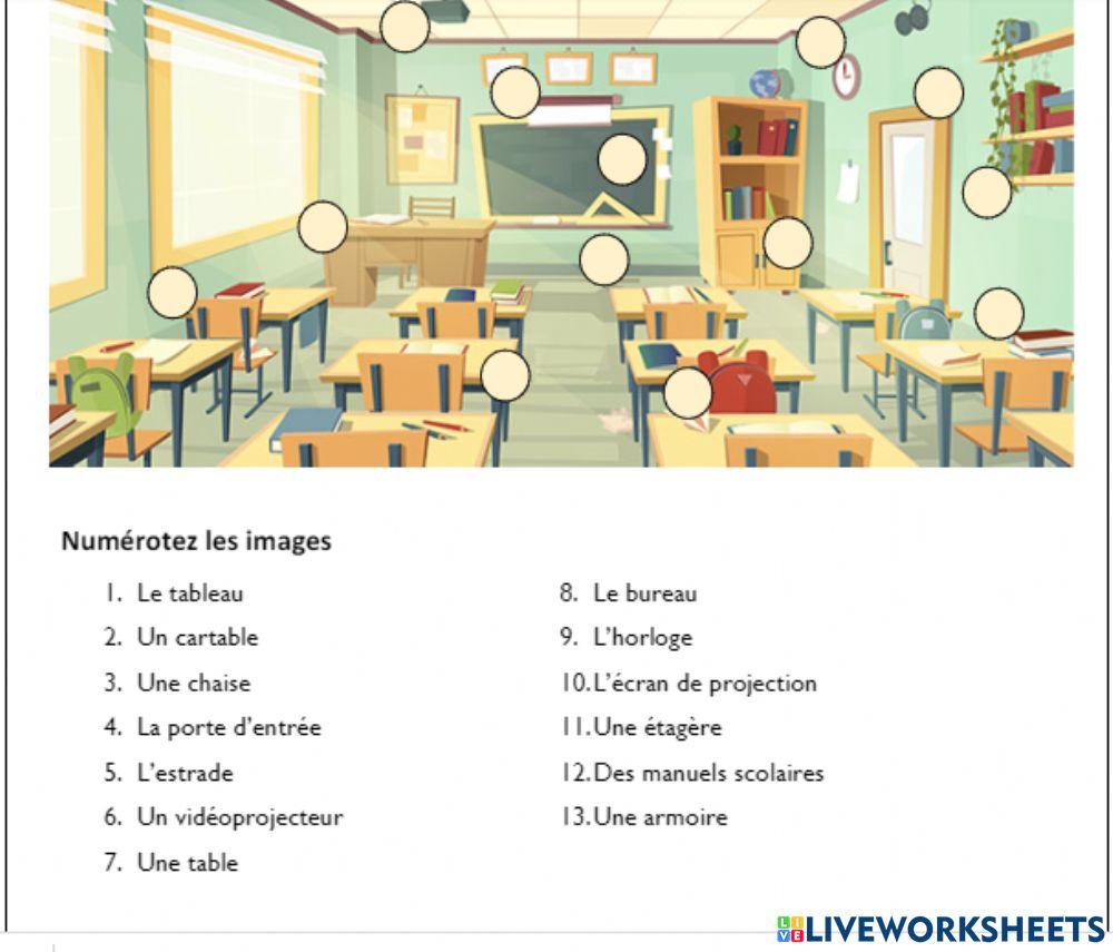 LES ÉLÉMENTS DE LA CLASSE