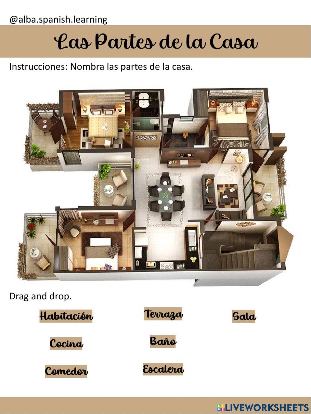 Partes de la casa