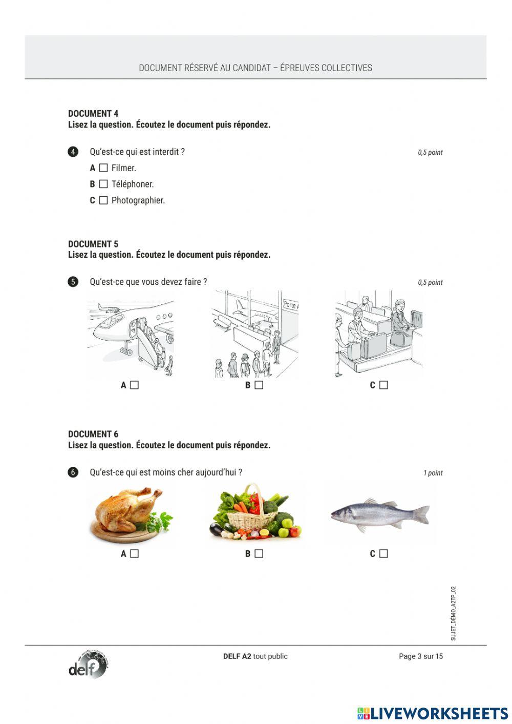 Compréhension orale