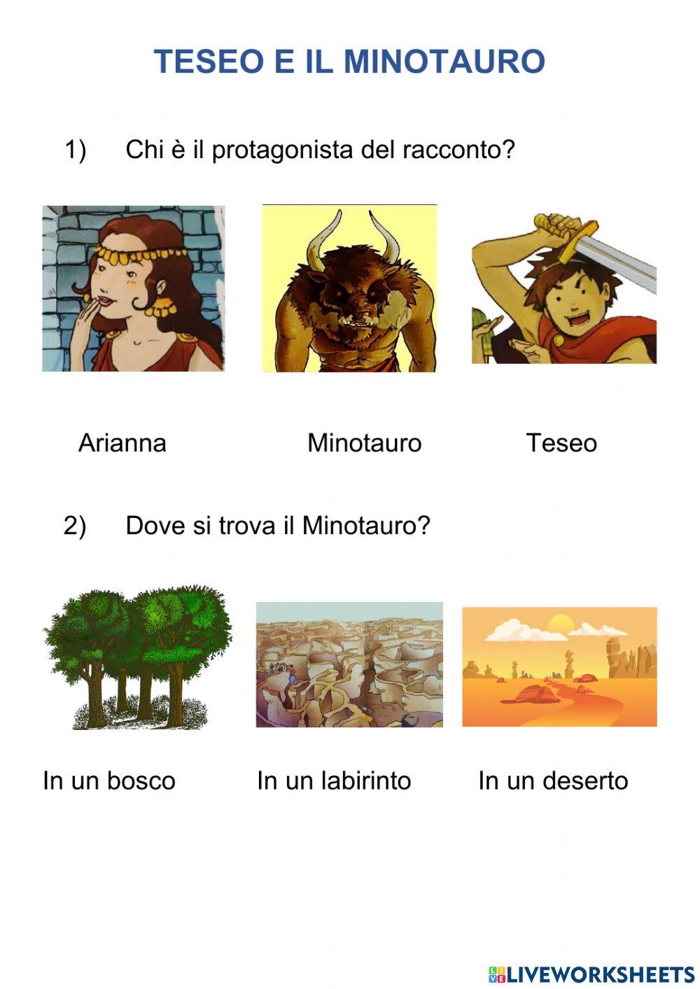 Teseo e il Minotauro