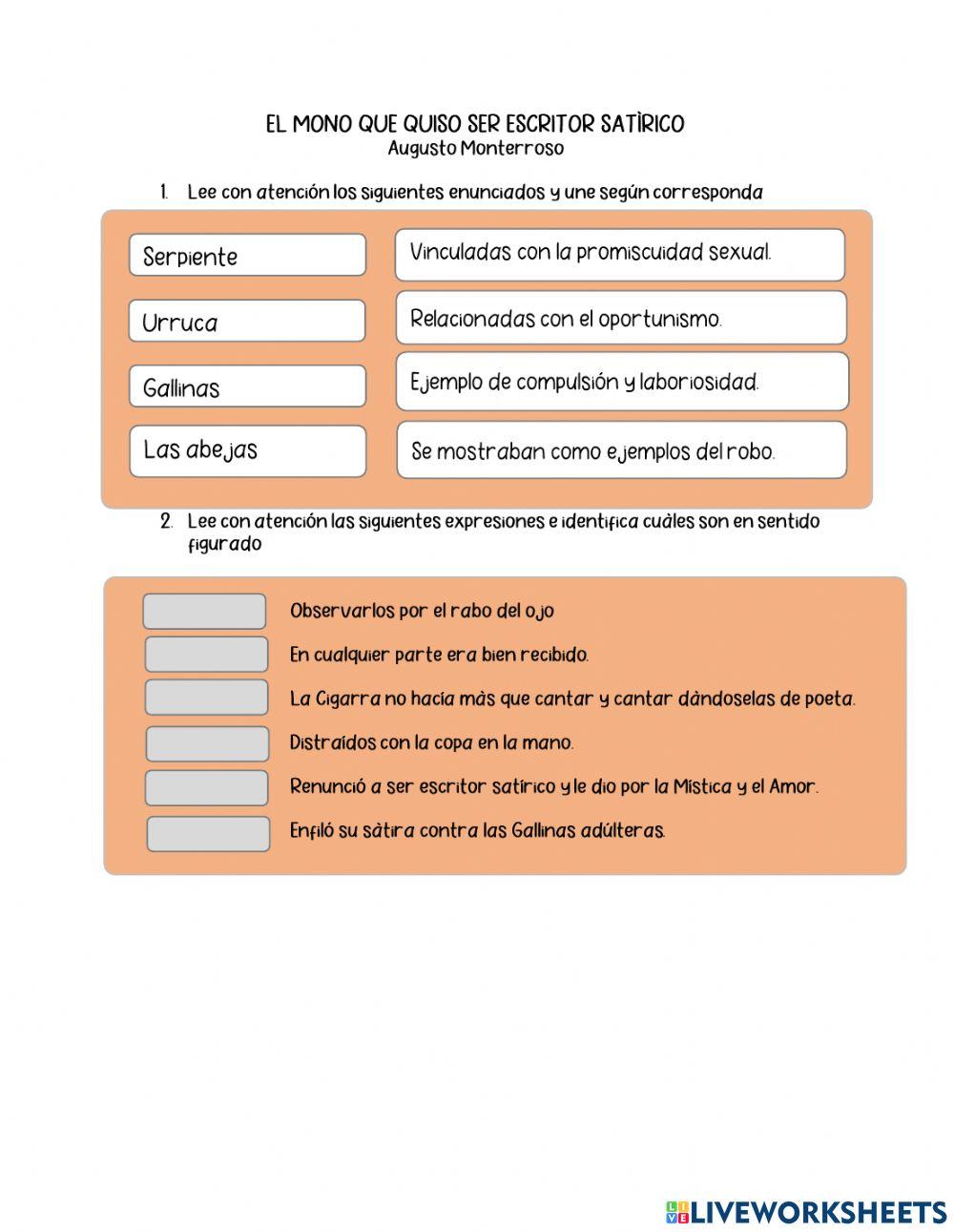 El mono que quiso ser escritor
