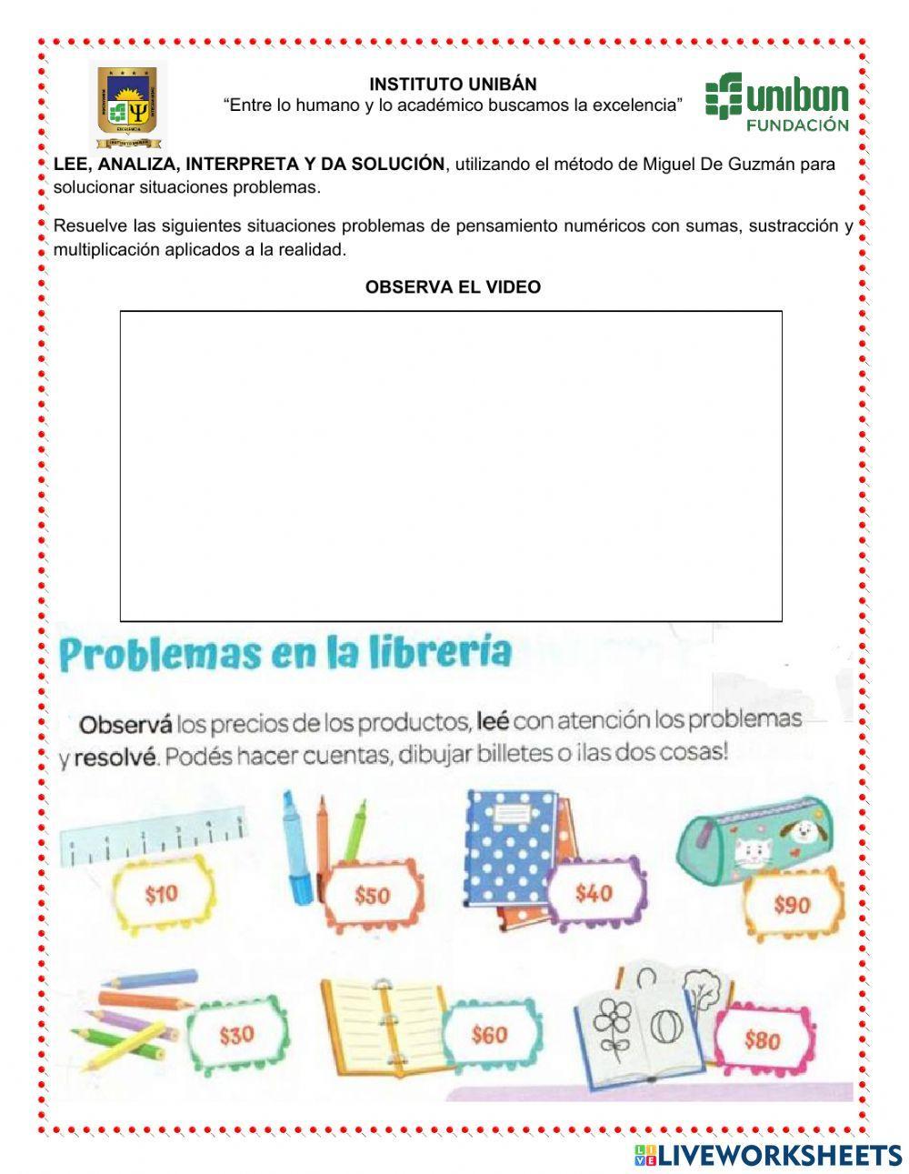 Doritos y Sabritas con Operaciones Matemáticas para Primaria, image size:1000x1291