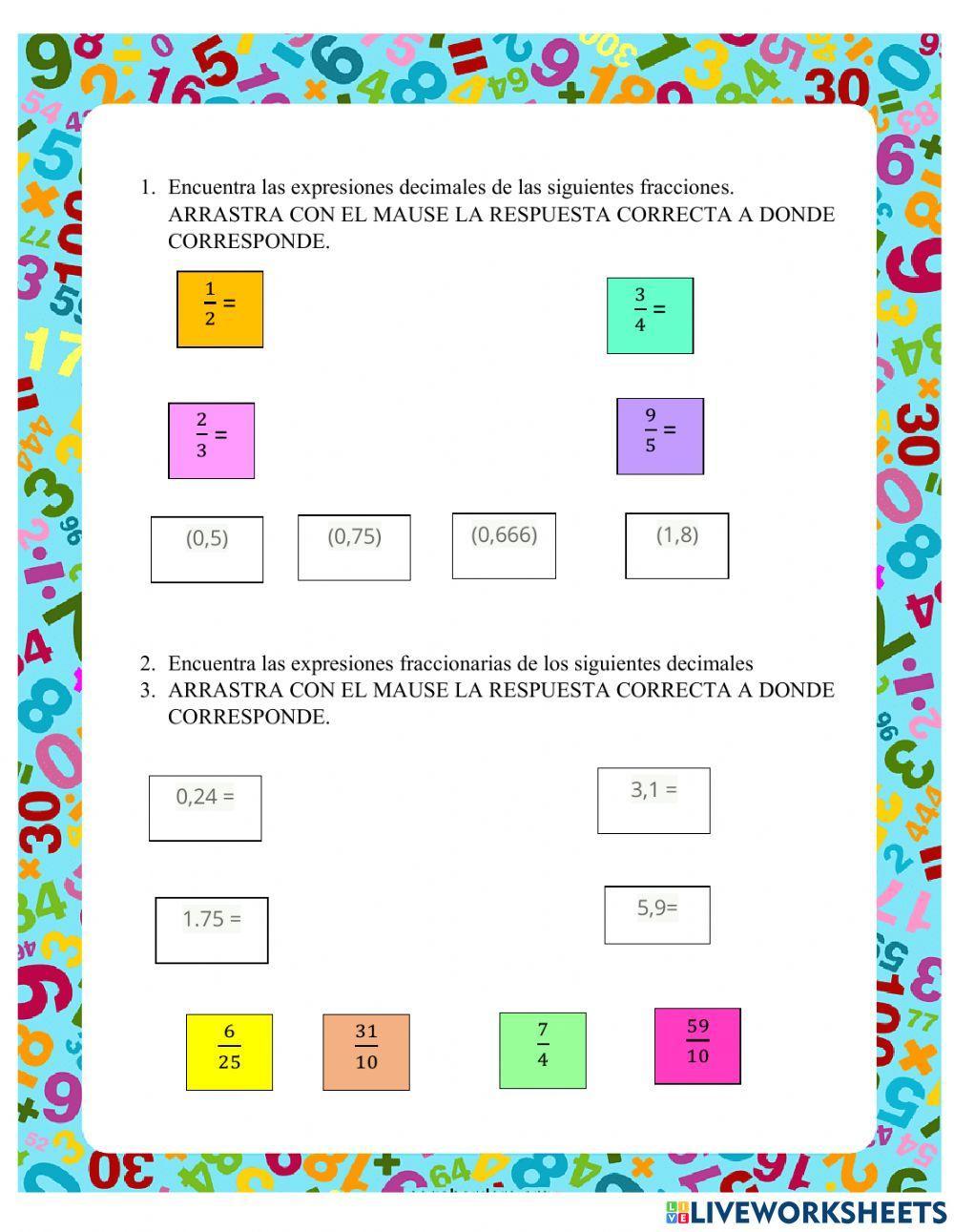 Generatriz de un decimal exacto