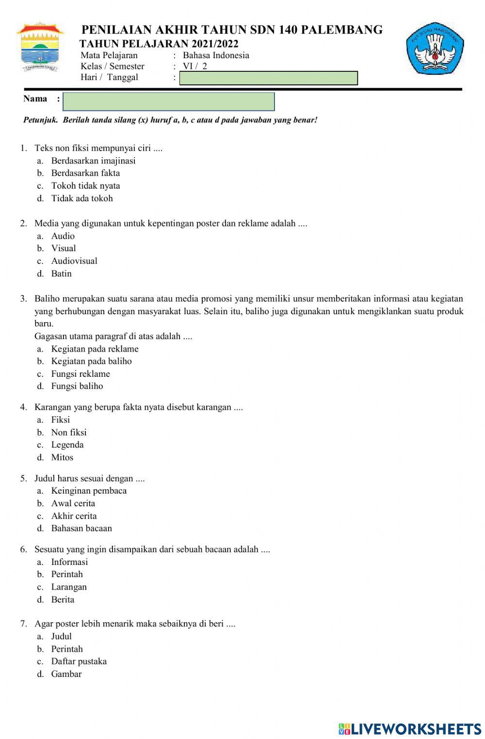 Pat bahasa indonesia