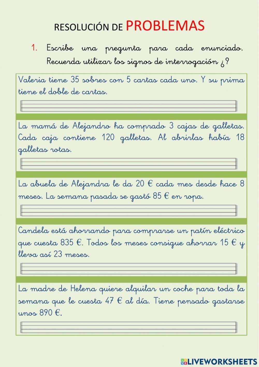 Resolución de problemas