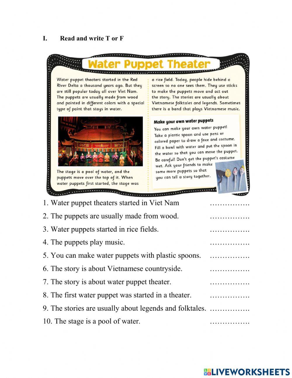 Ff5-water puppet theater