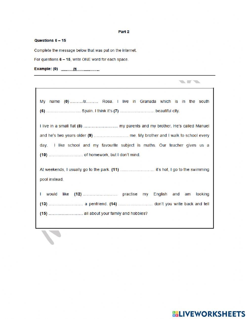 09.05.22 - Gold A2A2+- KET Practice