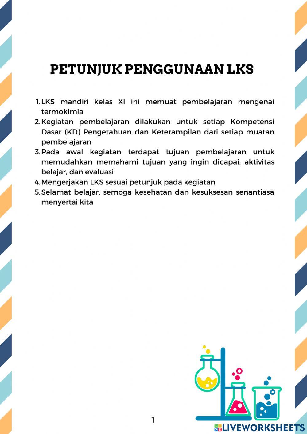 Lembar Kerja Termokimia