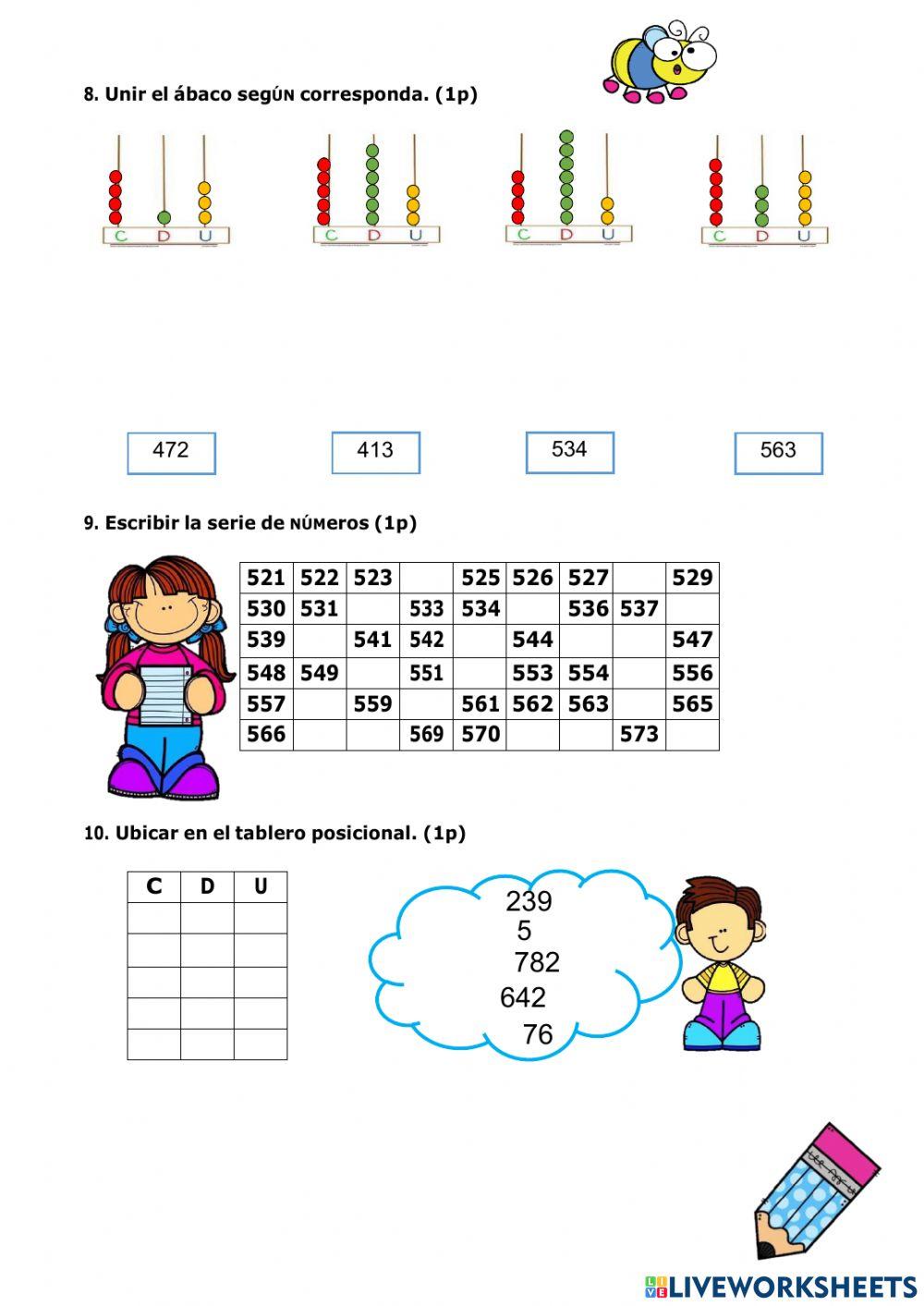 Evaluación Razonamiento Lógico - Matemático