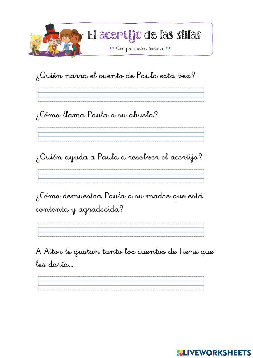 El acertijo de las sillas