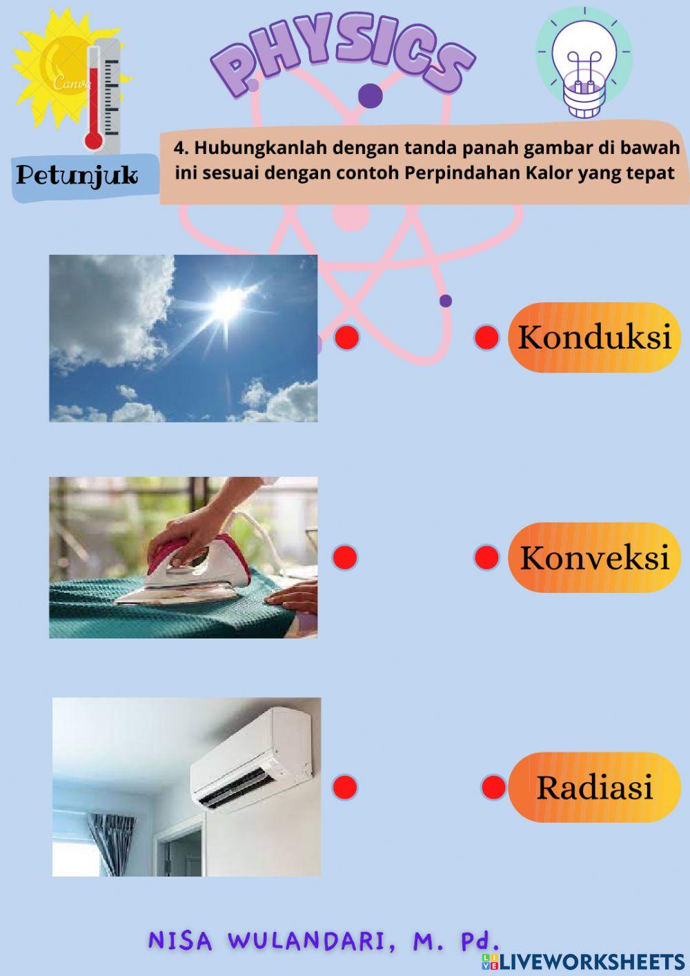 Lkpd kalor dan perpindahan kalor