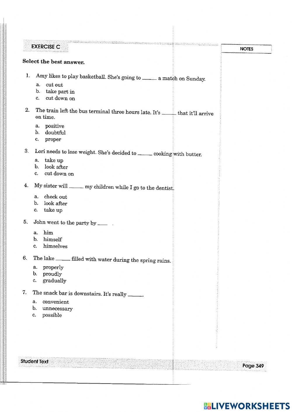 NIALC Vol. 4 Review Vocabulary Lessons 22-26