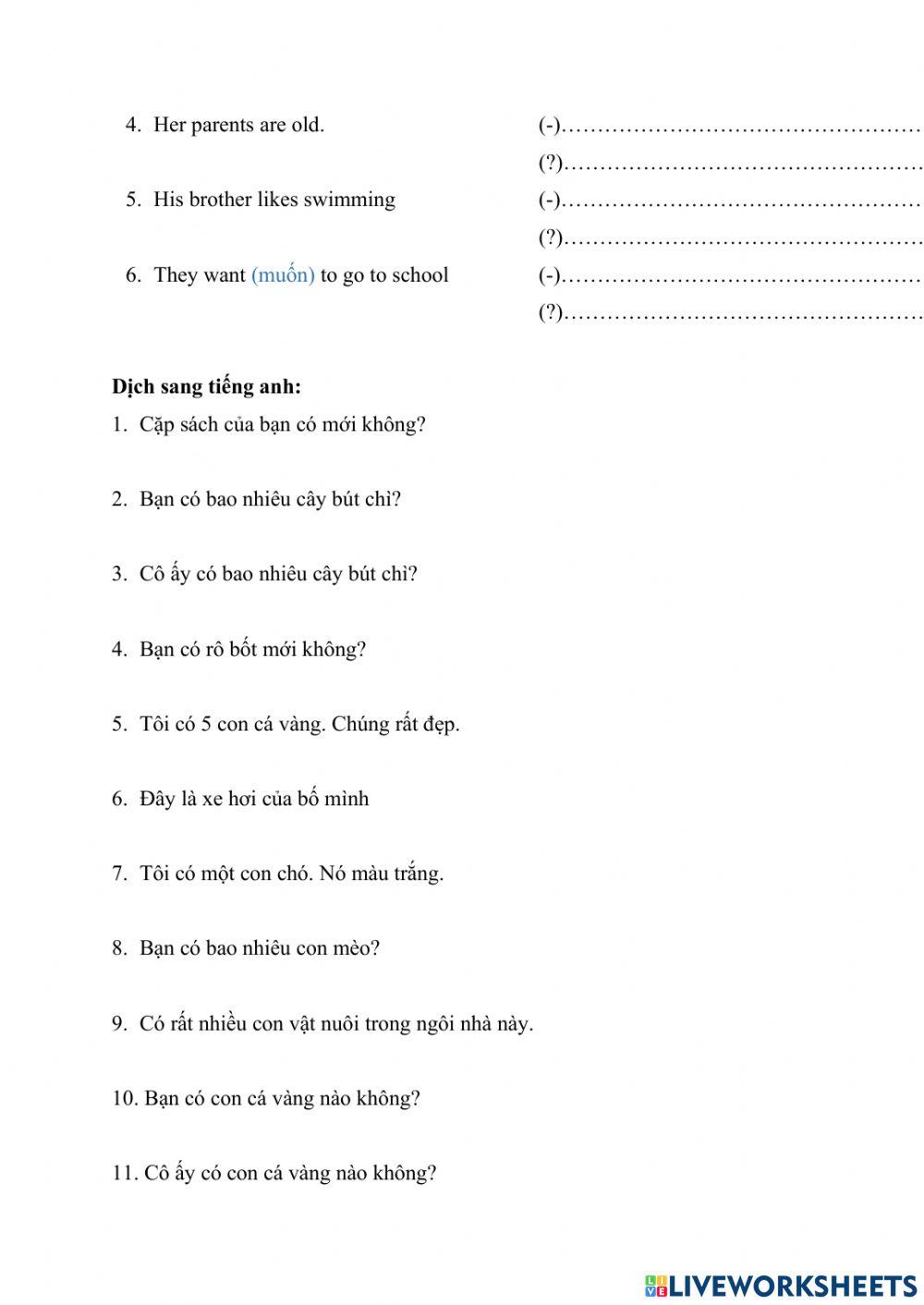 Unit 16 do you have any pets?