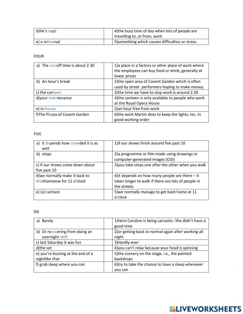 Caroline and Martin pre-listening