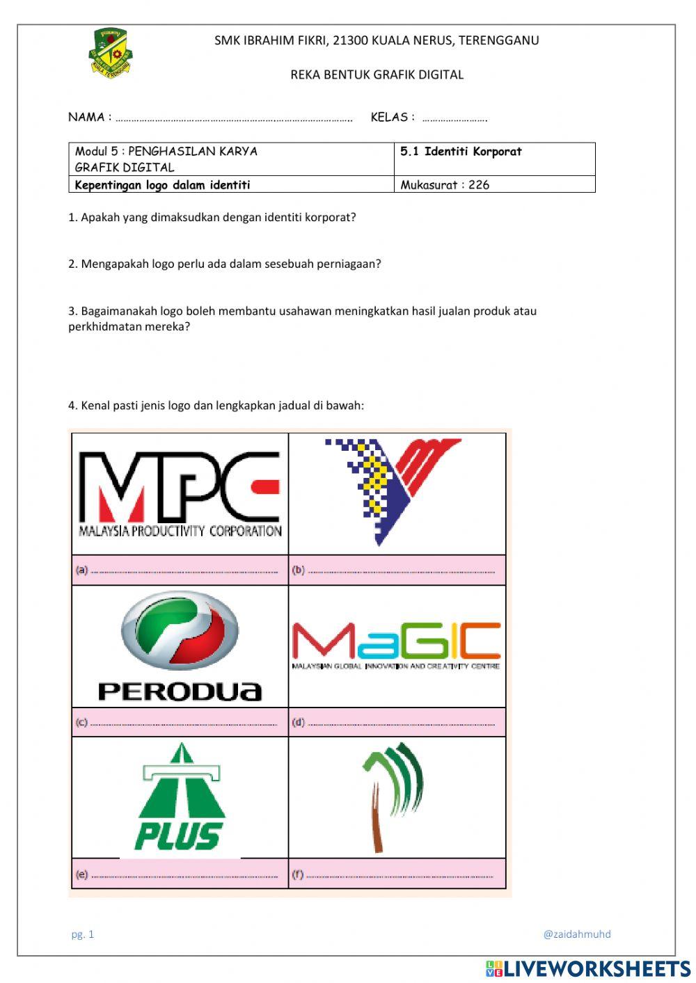 51 Kepentingan logo dalam identiti korporat