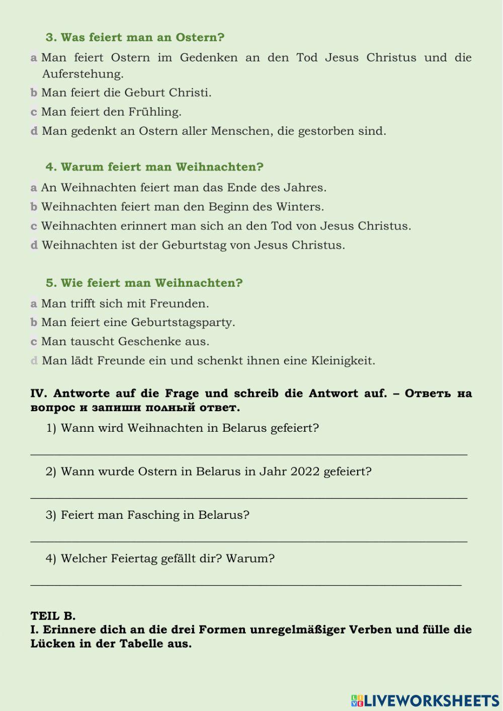 Feste und Brauchtum in Deutschland