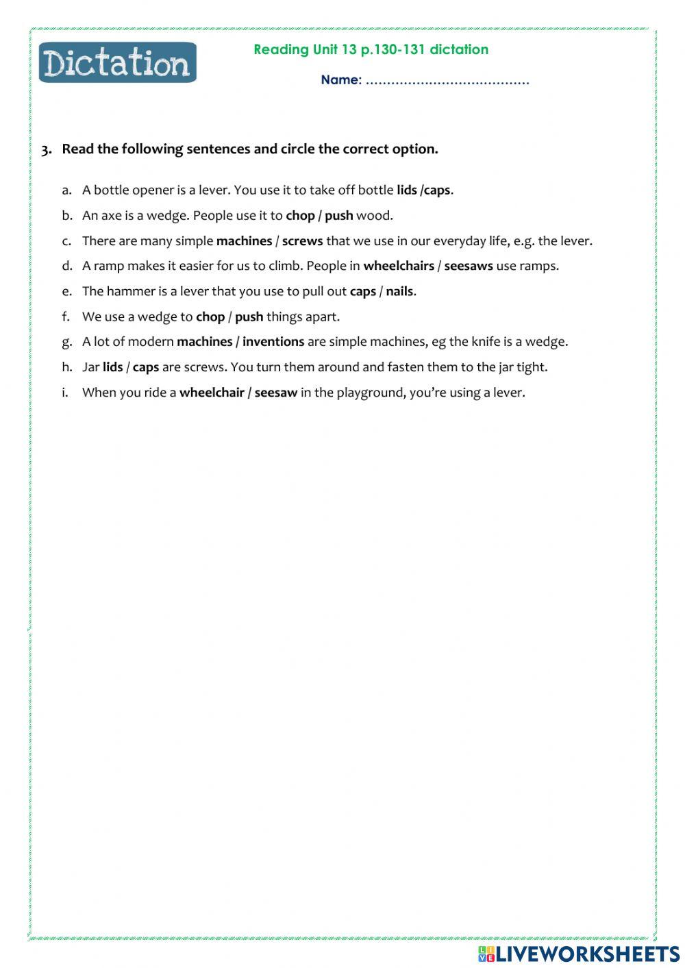 Discover 3 unit 13 reading