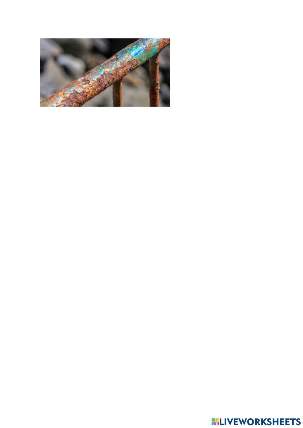 Cambios de la materia