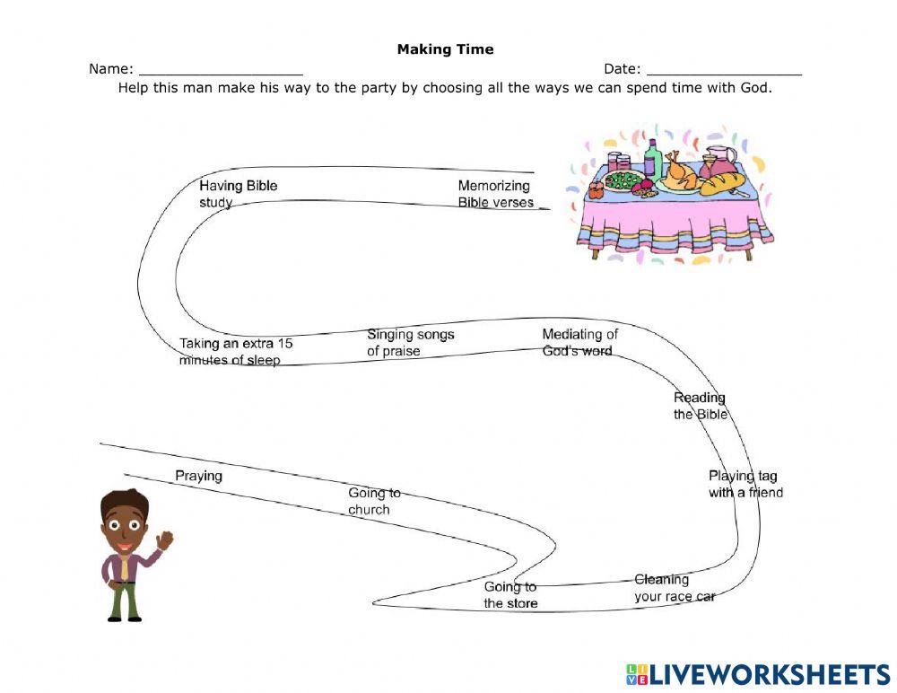 Time with Jesus & acceptance of others