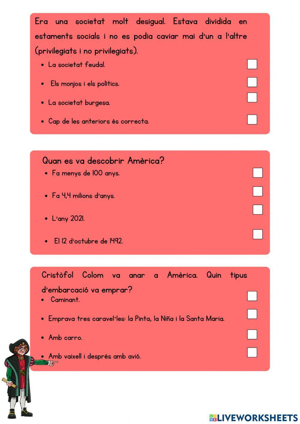 Etapes de la història