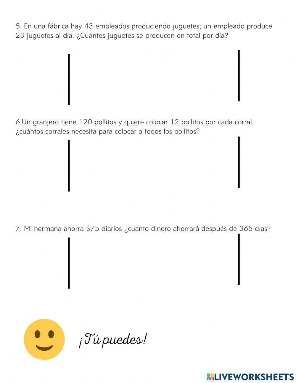 Evaluación mate x10