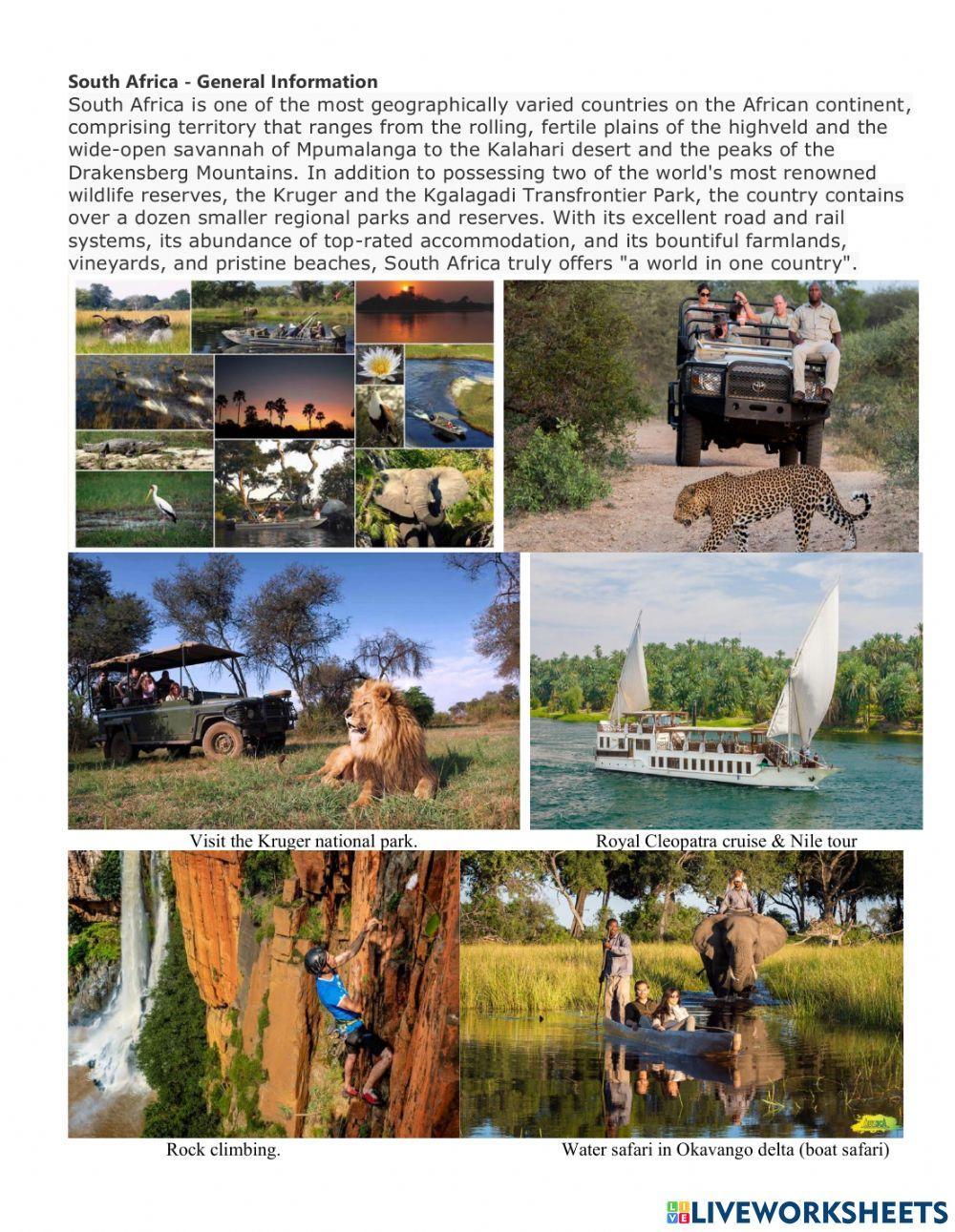 Tour fair- 5 countries