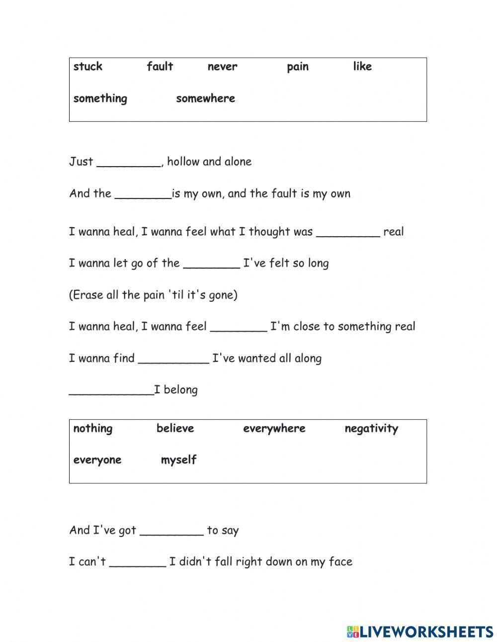 Somewhere I belong by Linkin' Park