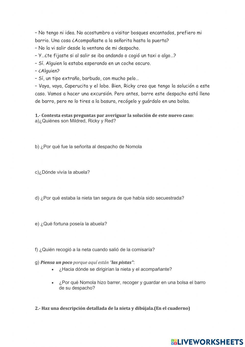 Misterio Red Riding Hood