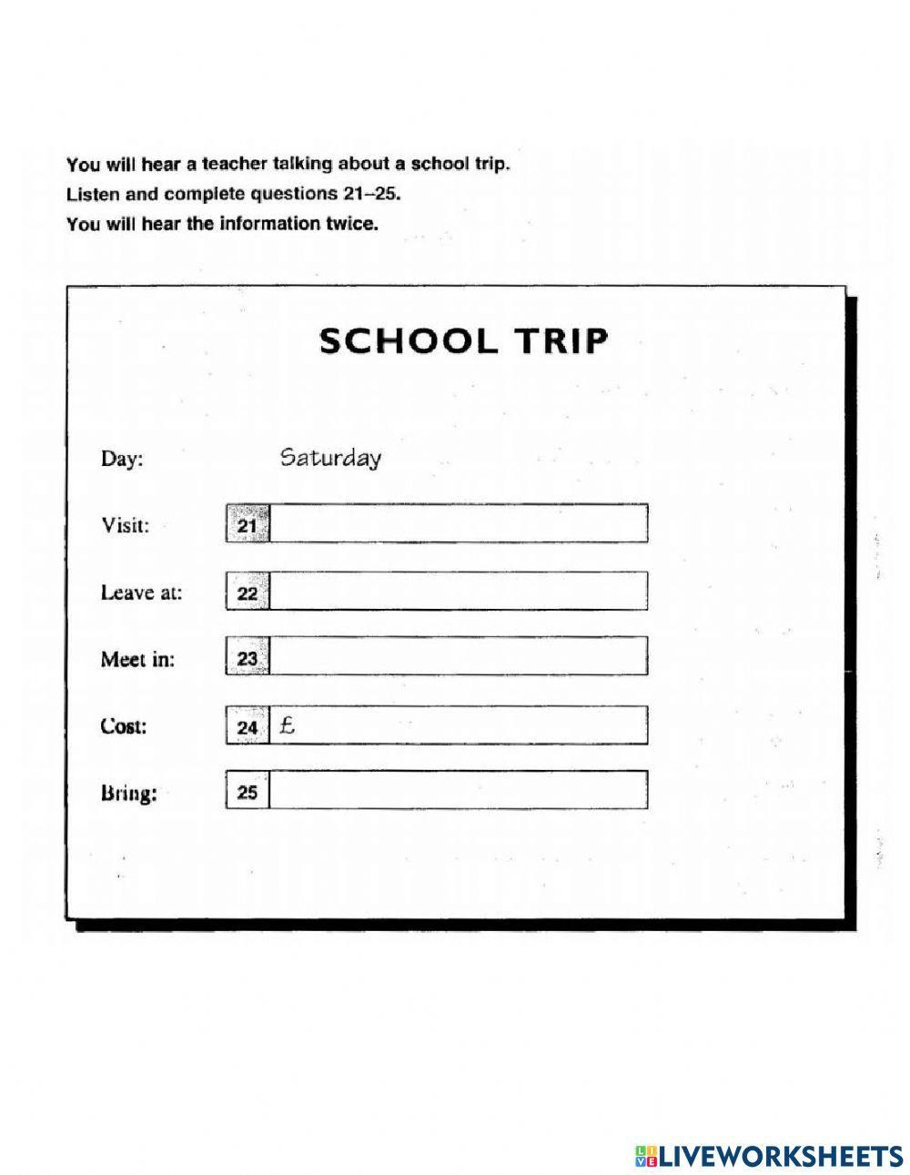 Ket 3-test 3-listening-part 5