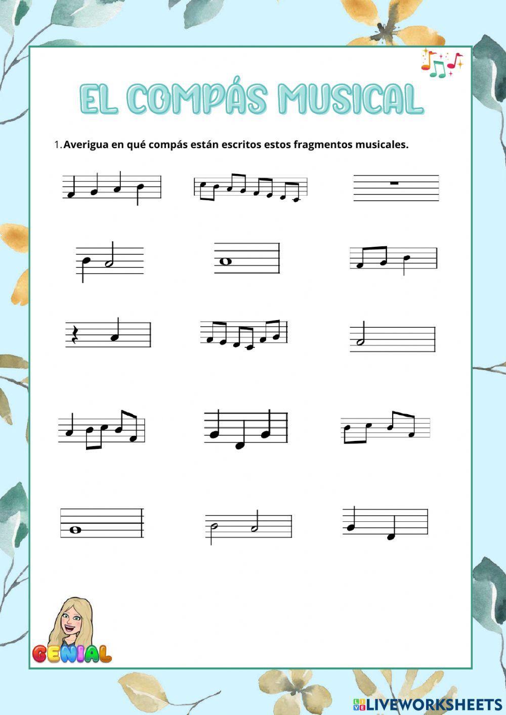 El compás musical