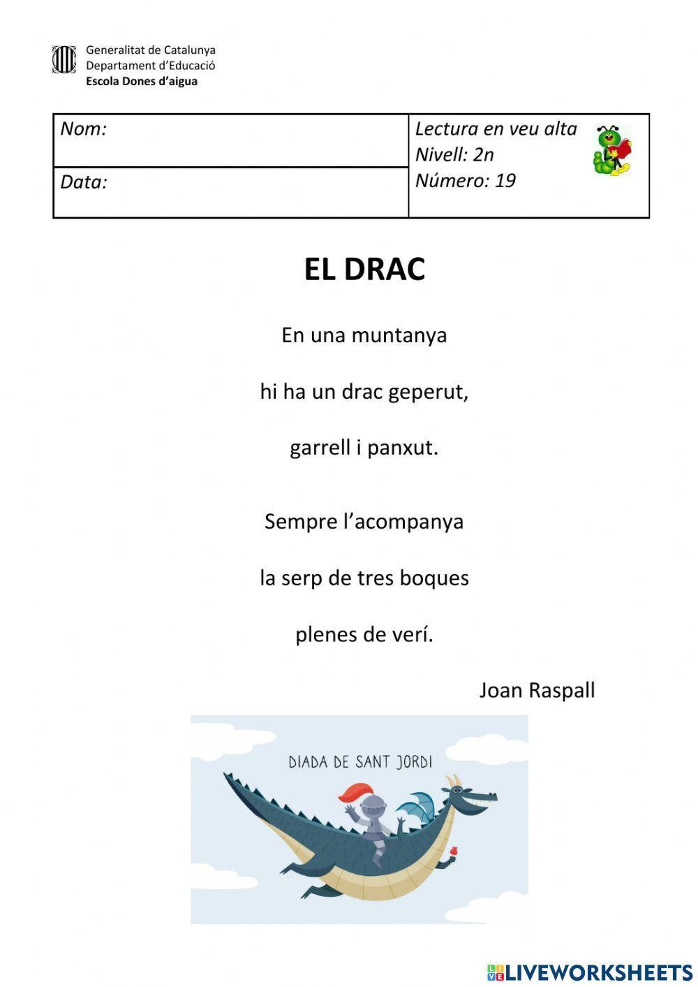 Poema del drac de Sant Jordi