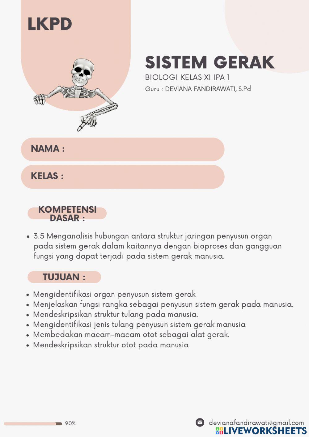 Sistem Gerak