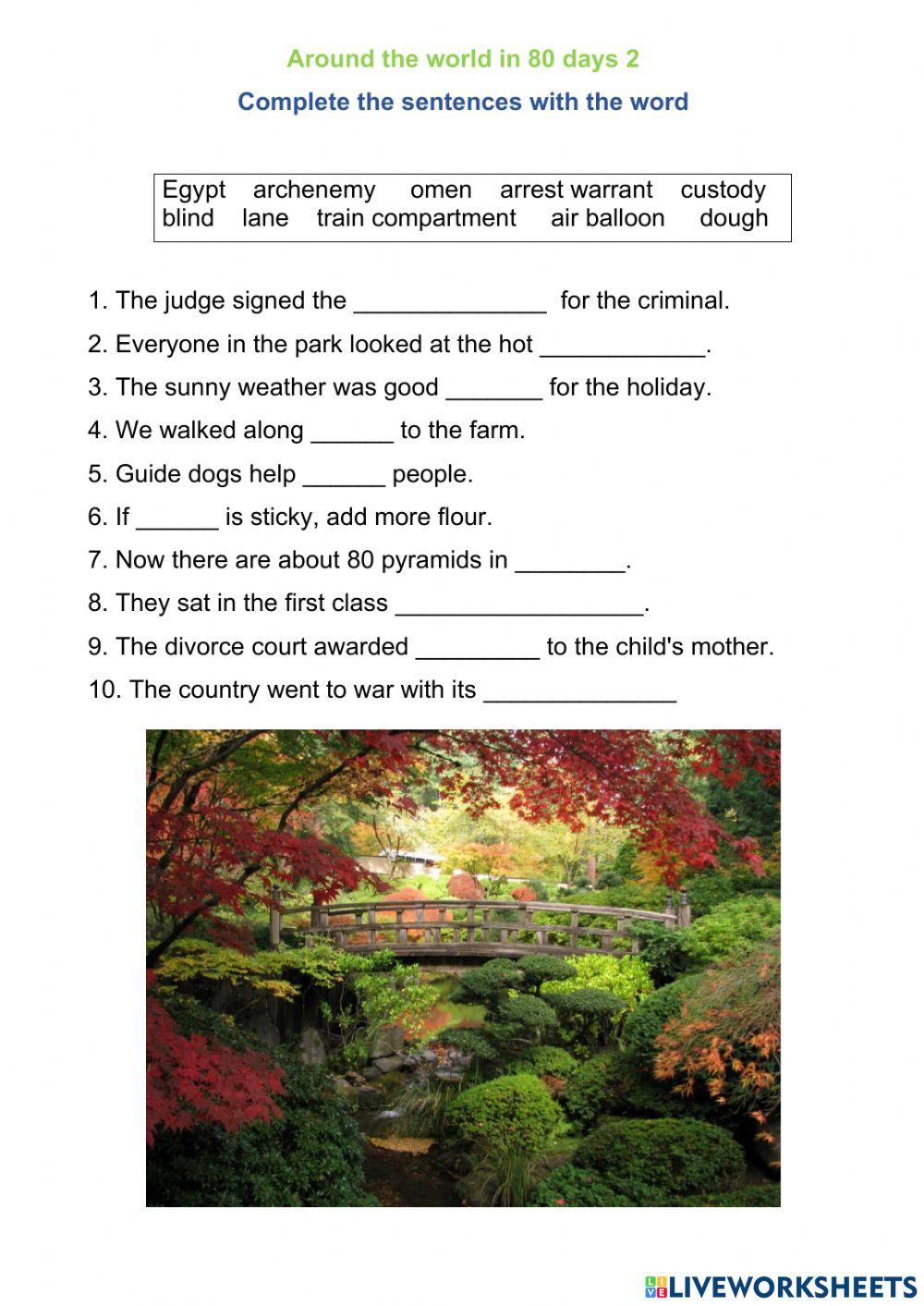 Around the world in 80 days