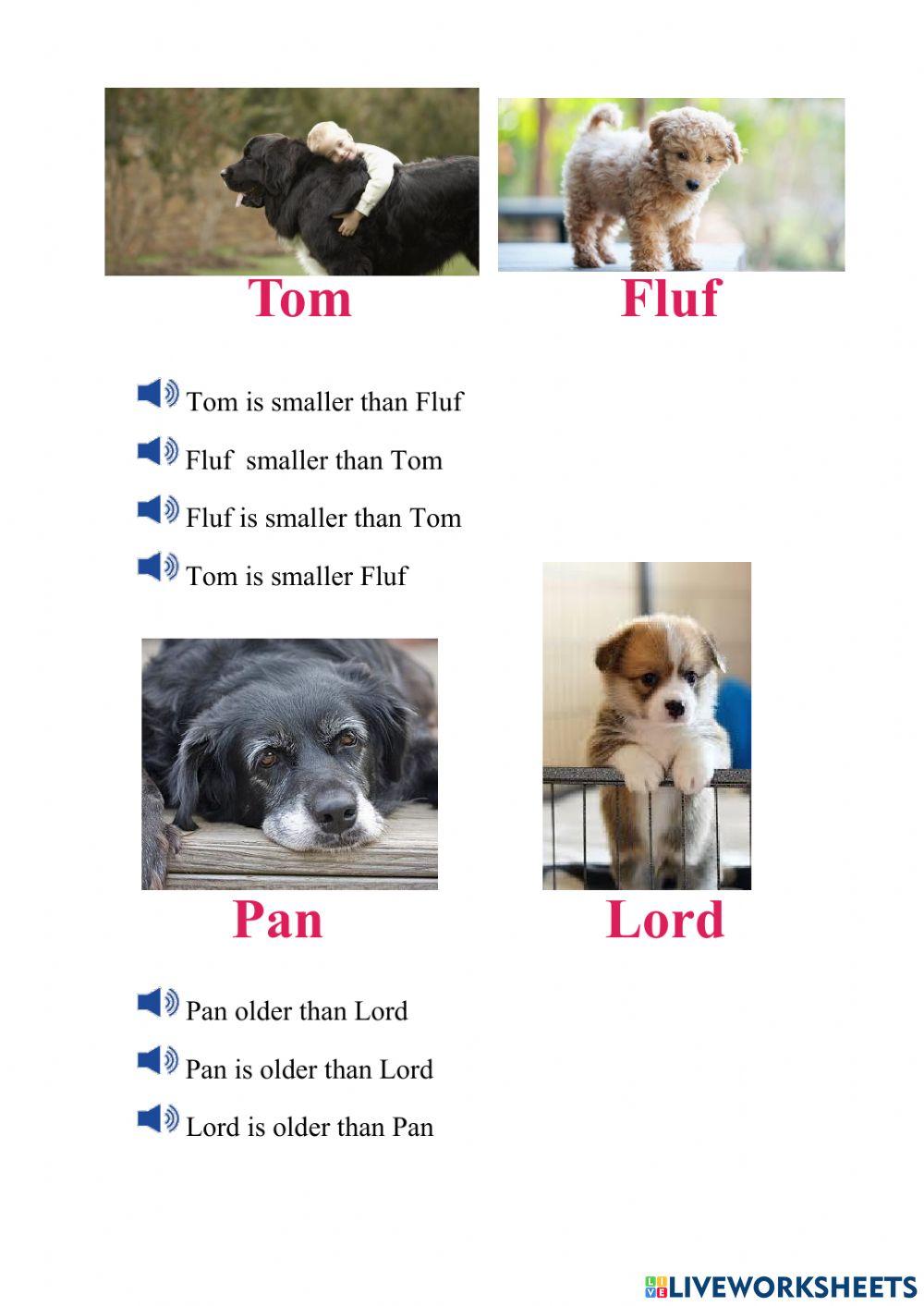 Degree of Comparison: Comparative