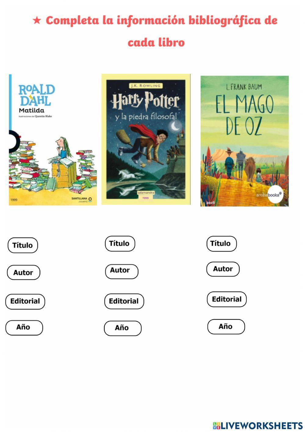 Ficha bibliográfica