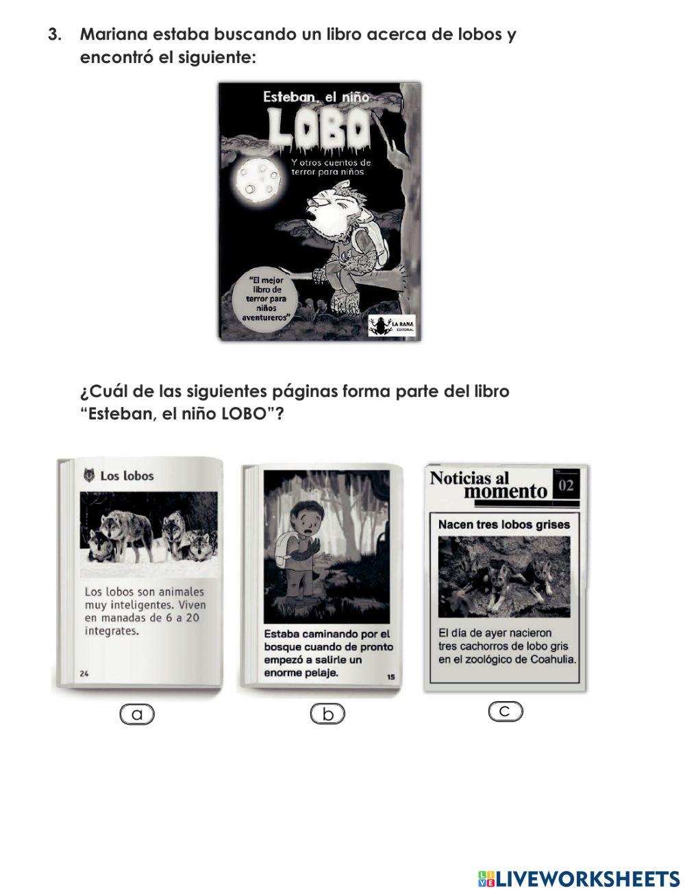 SEGUNDO GRADO Sesión 1 Español 