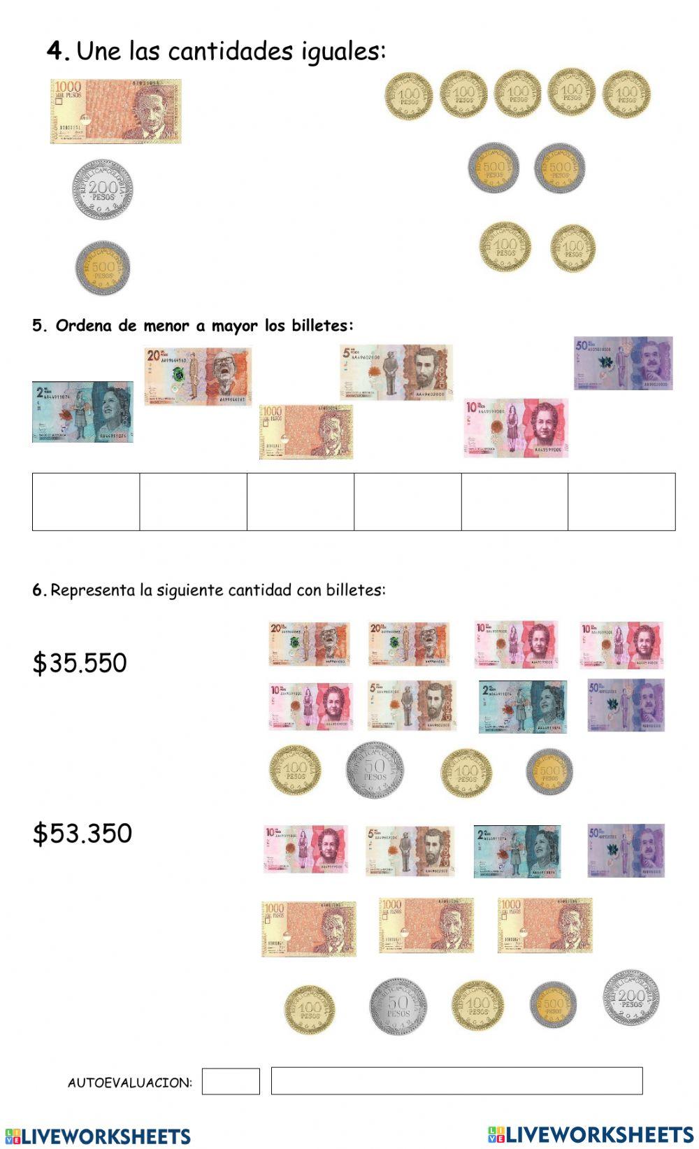 EVALUACION BIMESTRAL MATEMATICA FINANCIERA 6° 2022