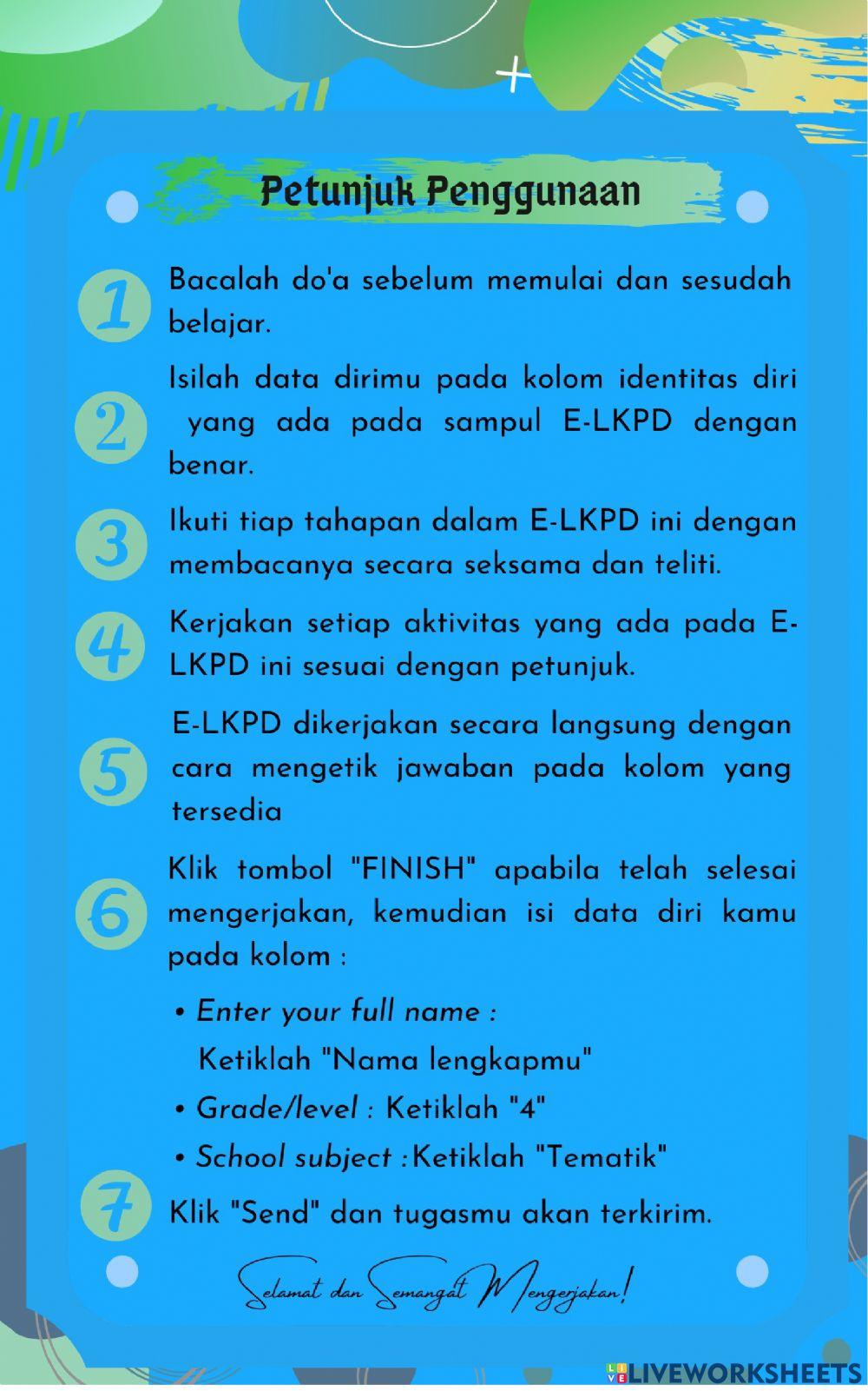 E-LKPD Budi Daya Tanaman Kelas IV Pembelajaran 1