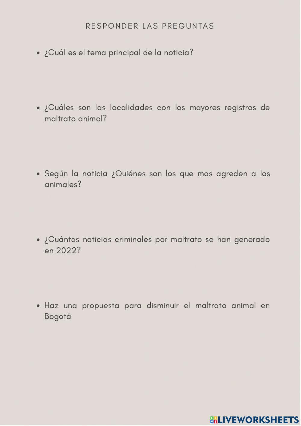 Partes de la noticia