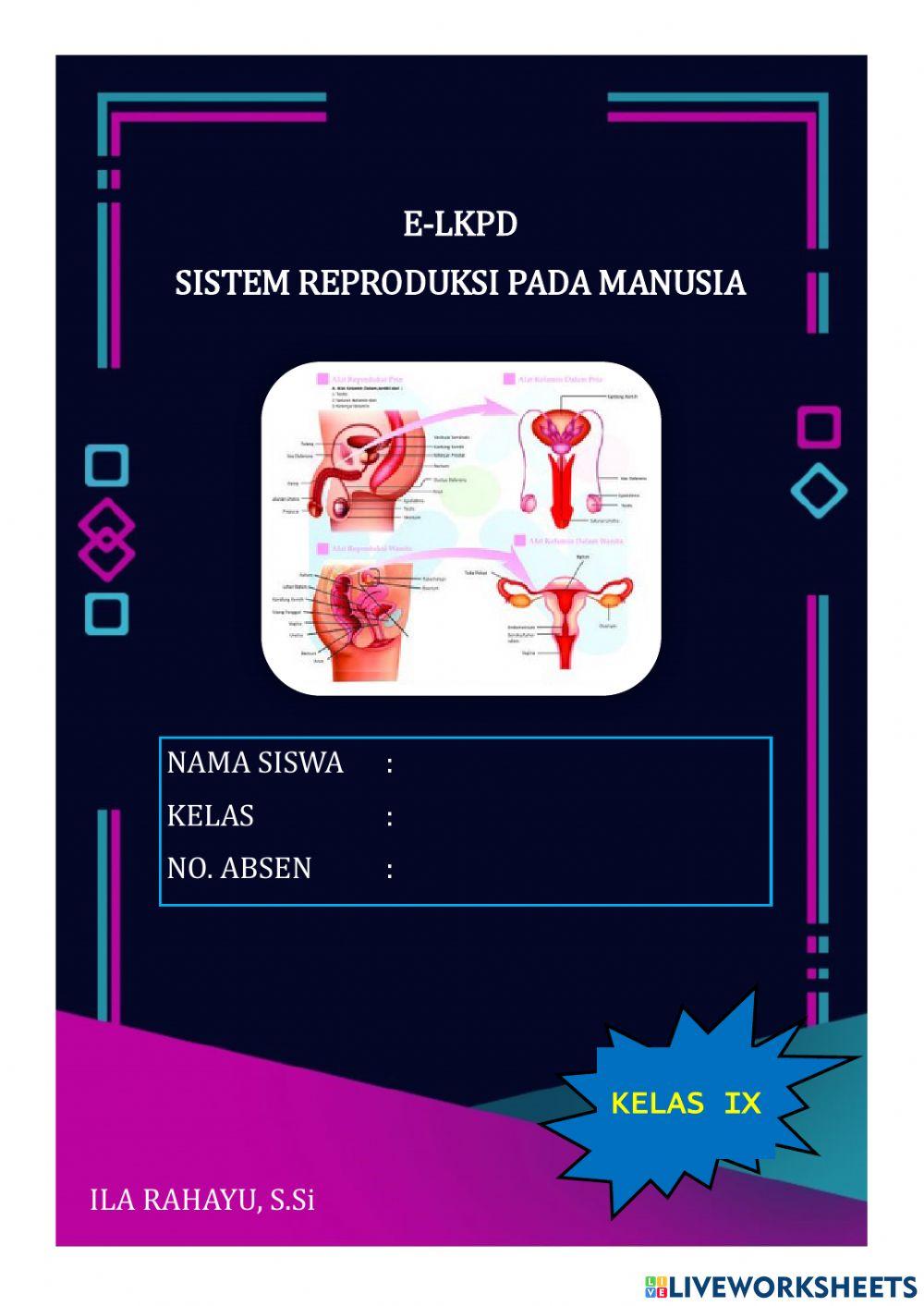 E-LKPD - IPA SMP Kls 9 Sistem Reproduksi