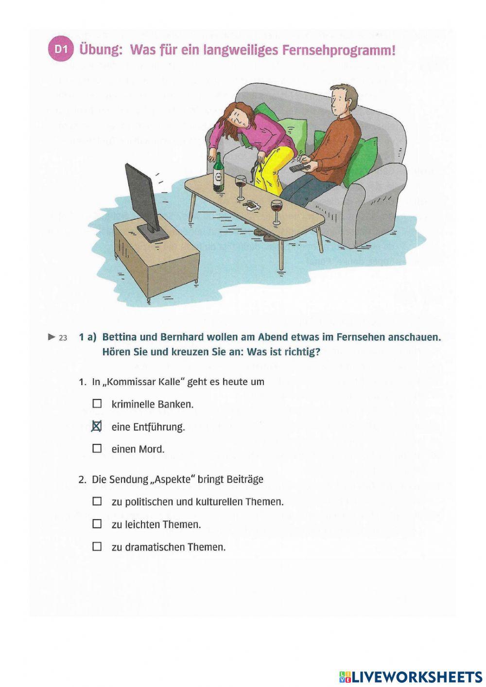 B1 Lek2 Hören-Sprechen-D1