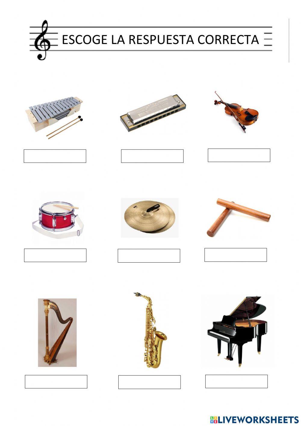 Instrumentos musicales