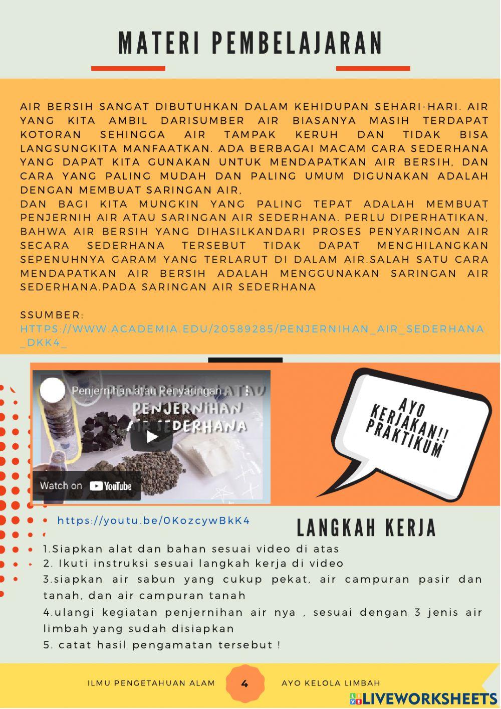 LKPD Tema Ayo Kelola Limbah