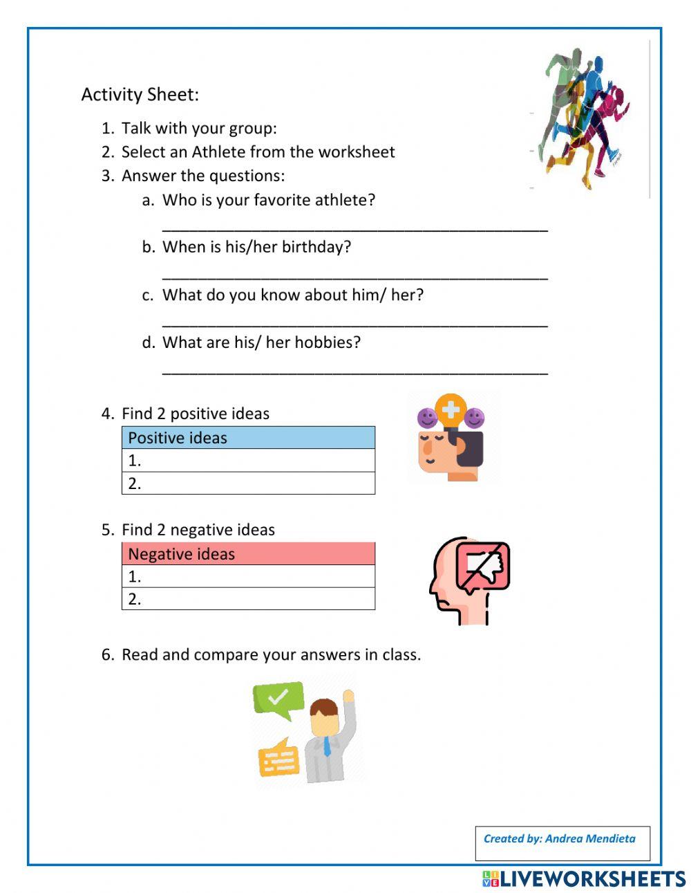Written Practice Worksheet